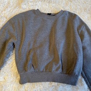 Wild Fable Heather Gray Crew Neck Sweatshirt